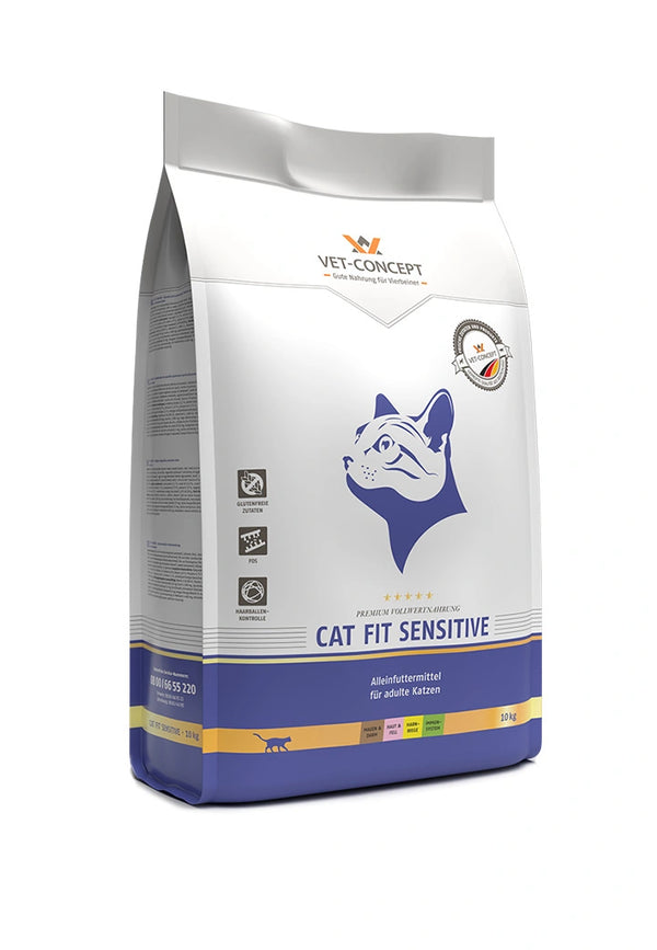 Cat Fit sensitive crocchette gatto 1.5kg/3kg/10kg