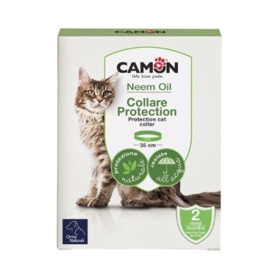 Collier barrière à l'huile de Neem pour chats - 35 cm